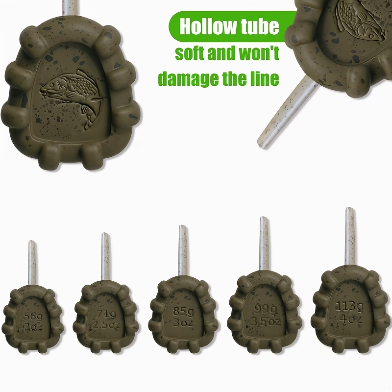 5PCS Crack Texture Inline Tube - Fish Finder Gps ulasan dan harga