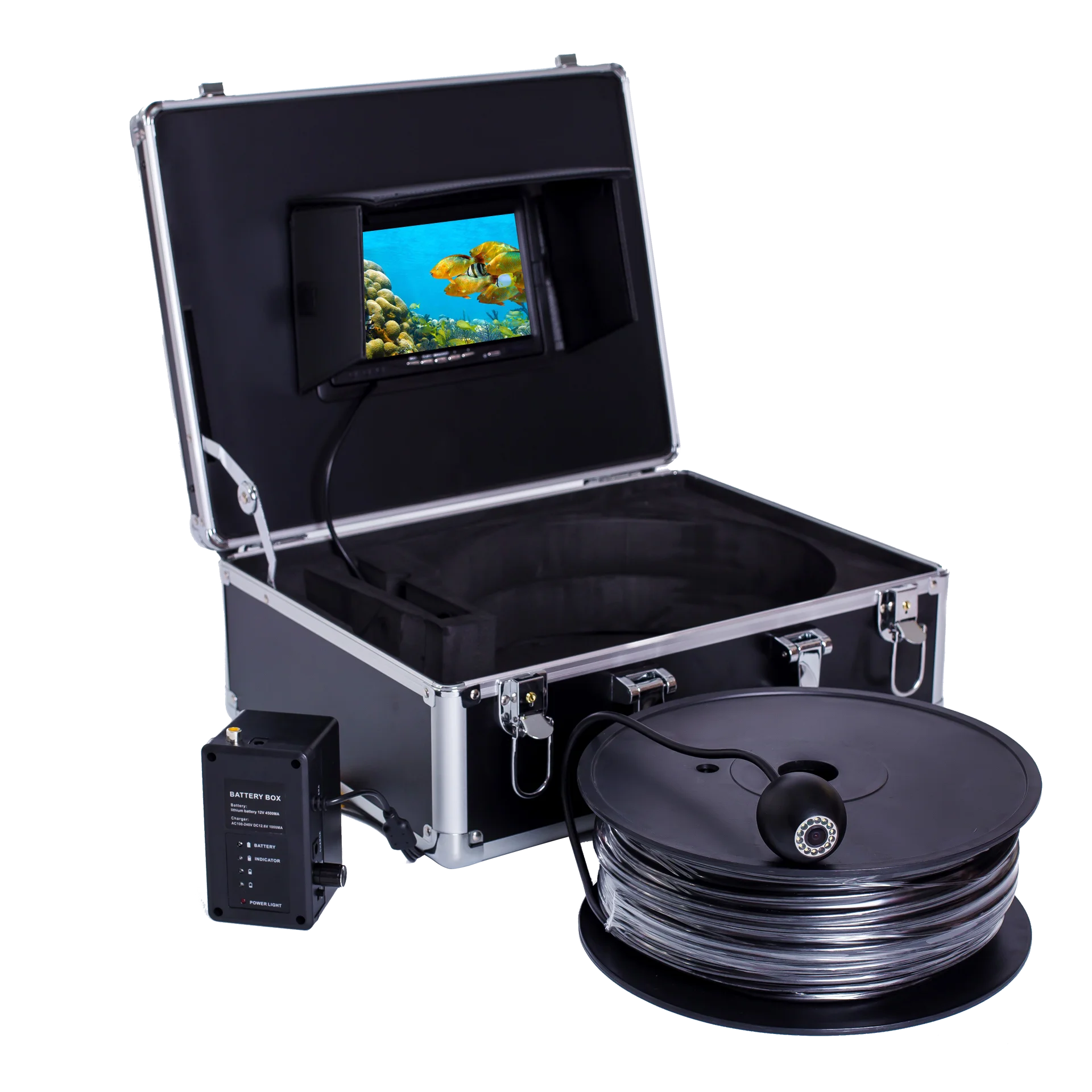 20m Cable  7'' 1000TVL HD Wate - Underwater Camera ulasan dan harga